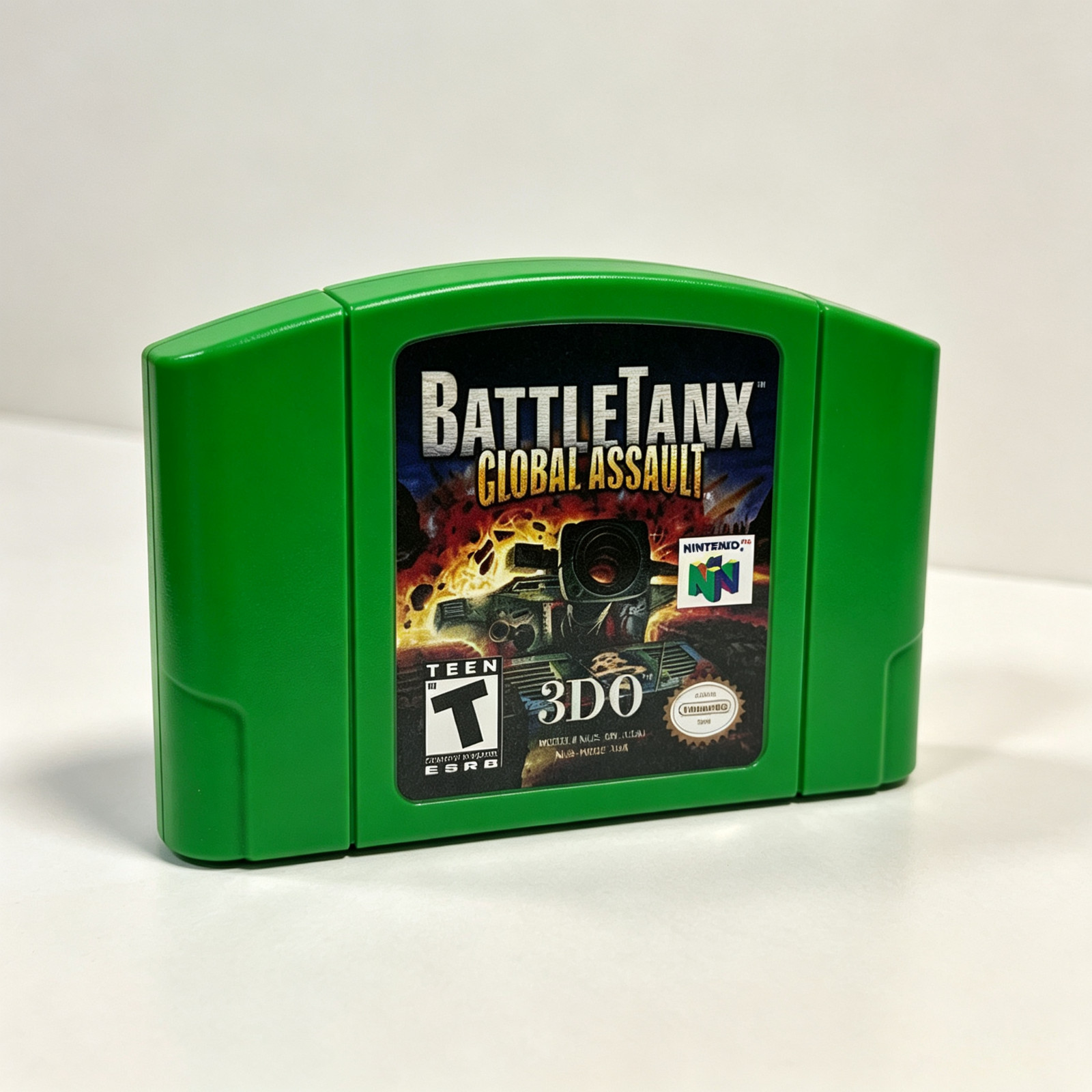 N64 Vedio Game BattleTanx- Global Assault