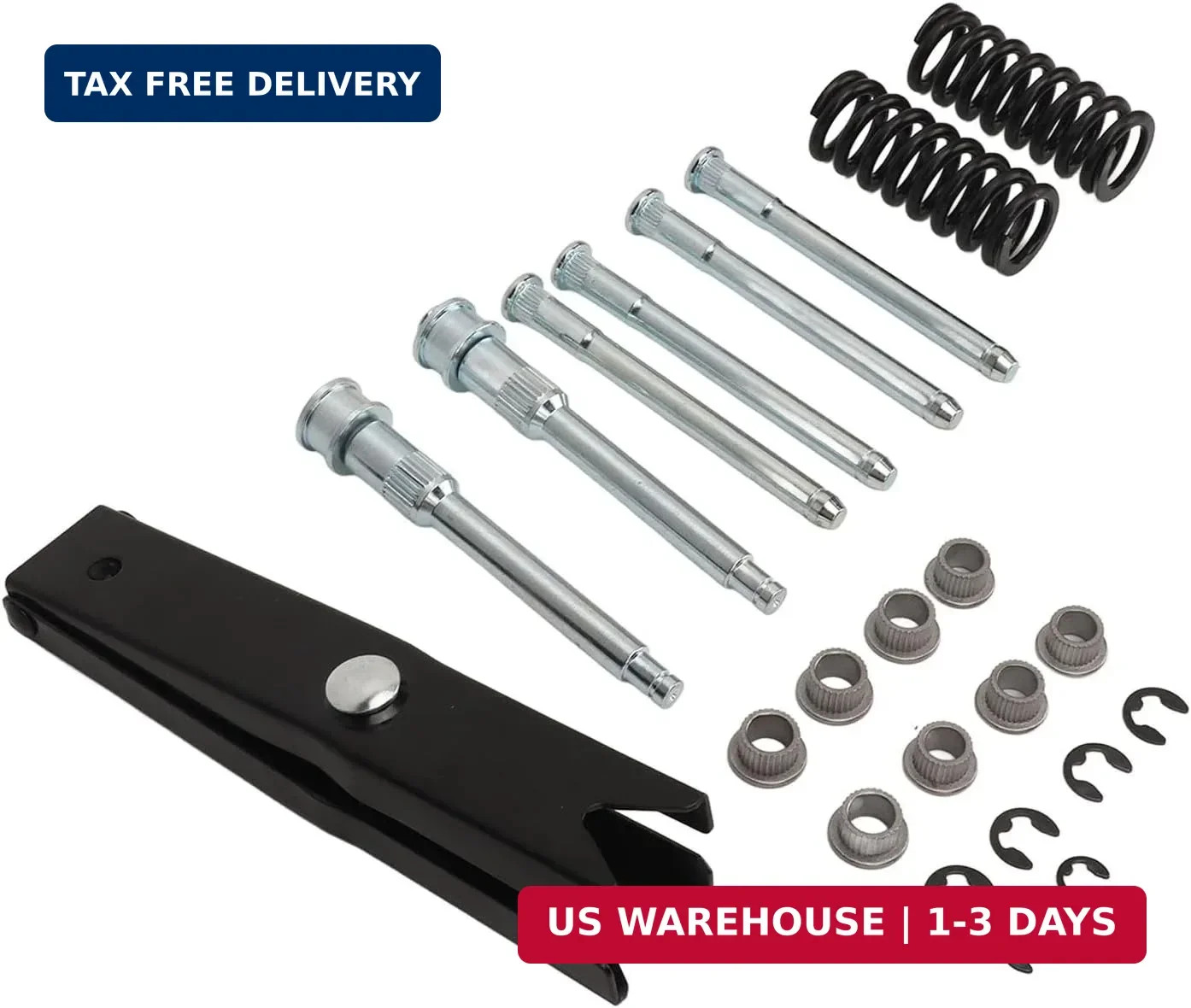 Door Hinge Repair Kit,Truck Door Hinge Pin Remove Tool with Spring Replacement f