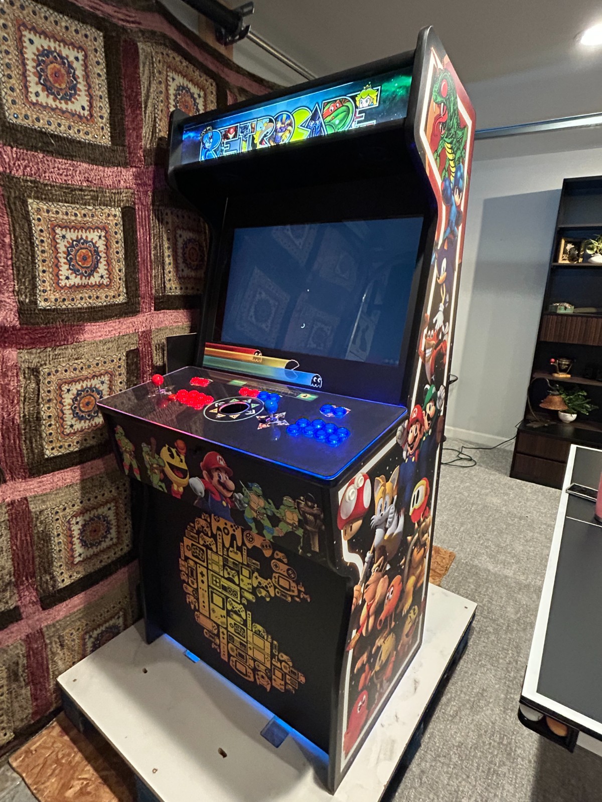 Upright GameMaster 2 Player Arcade Machine