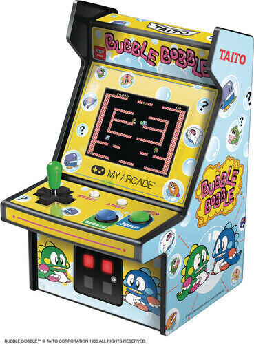 WB My Arcade DGUNL-3241 Bubble Bobble Micro Player Retro Arcade Machine – 6.75″