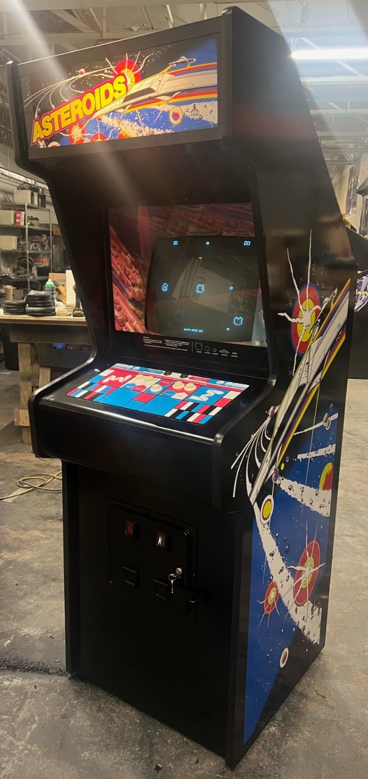 ASTEROIDS ARCADE MACHINE by ATARI 1979 (Excellent Condition) *RARE*