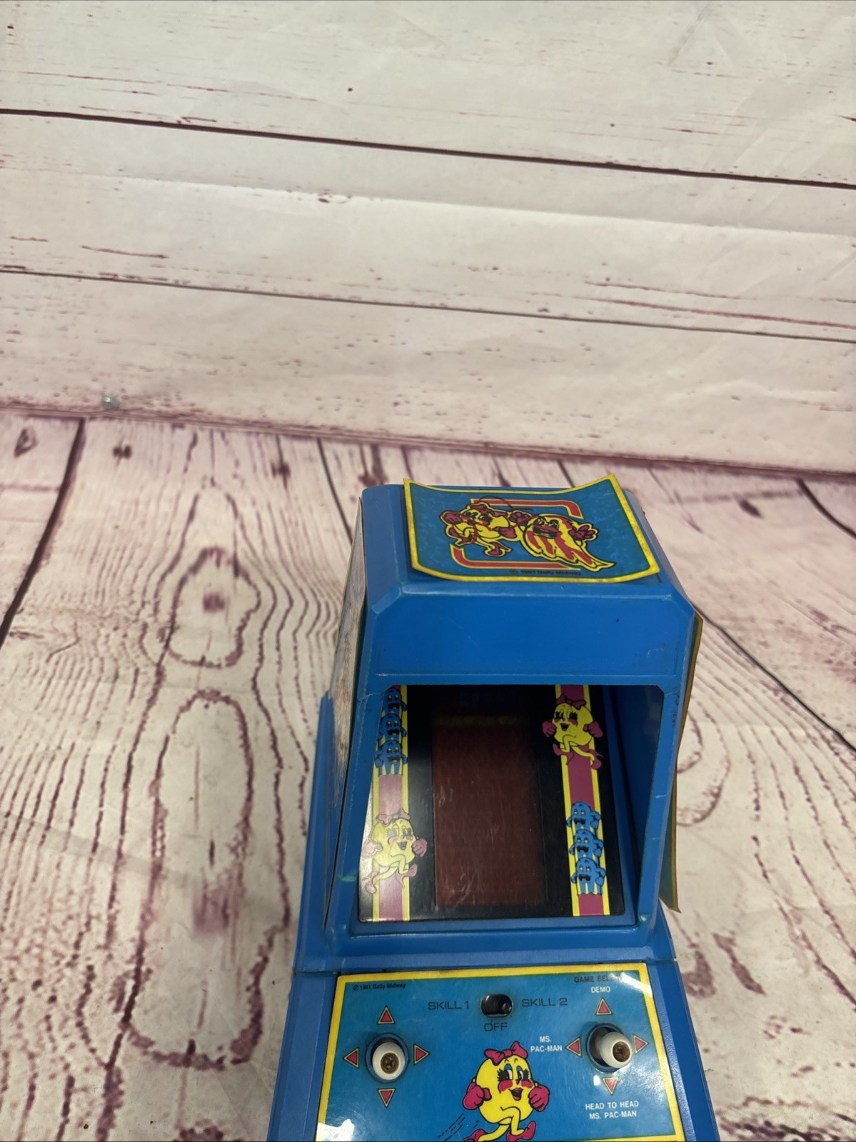Coleco Ms. Pacman Handheld Electronic Game Free Shipping