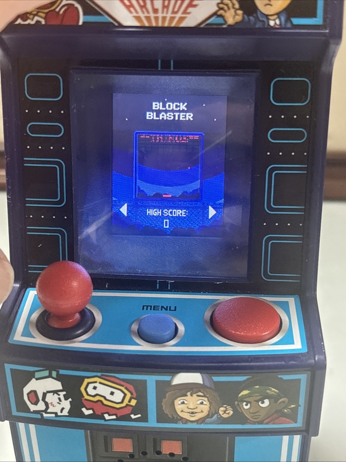 STRANGER THINGS PALACE ARCADE HASBRO MINI GAME Unit Many Games Tested And Works