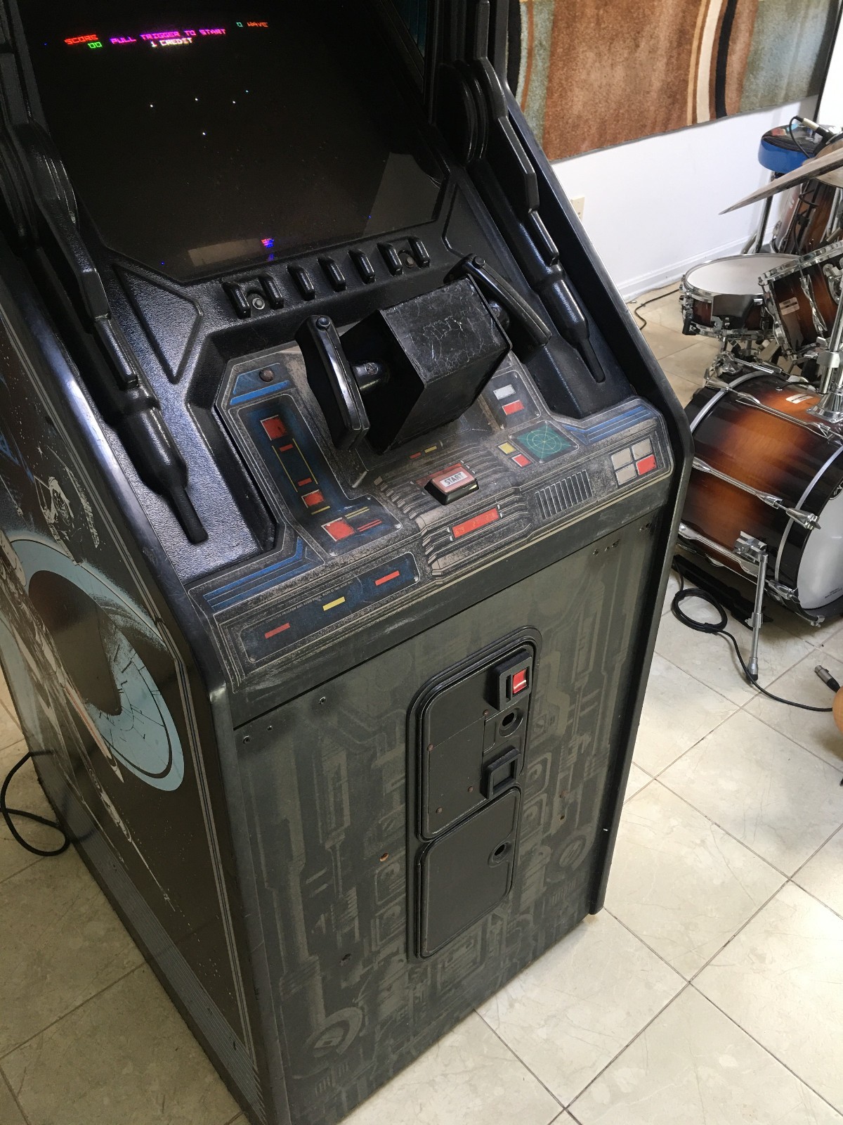 Atari original star wars pinball machine arcade 1980’s