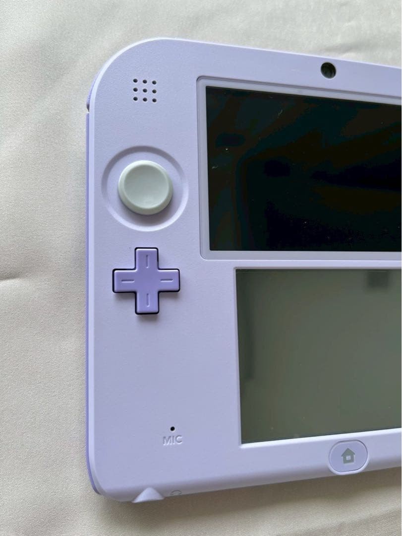 Nintendo 2DS Lavender Purple Console + Pokemon Sun Tested Japan w/Box Near Mint