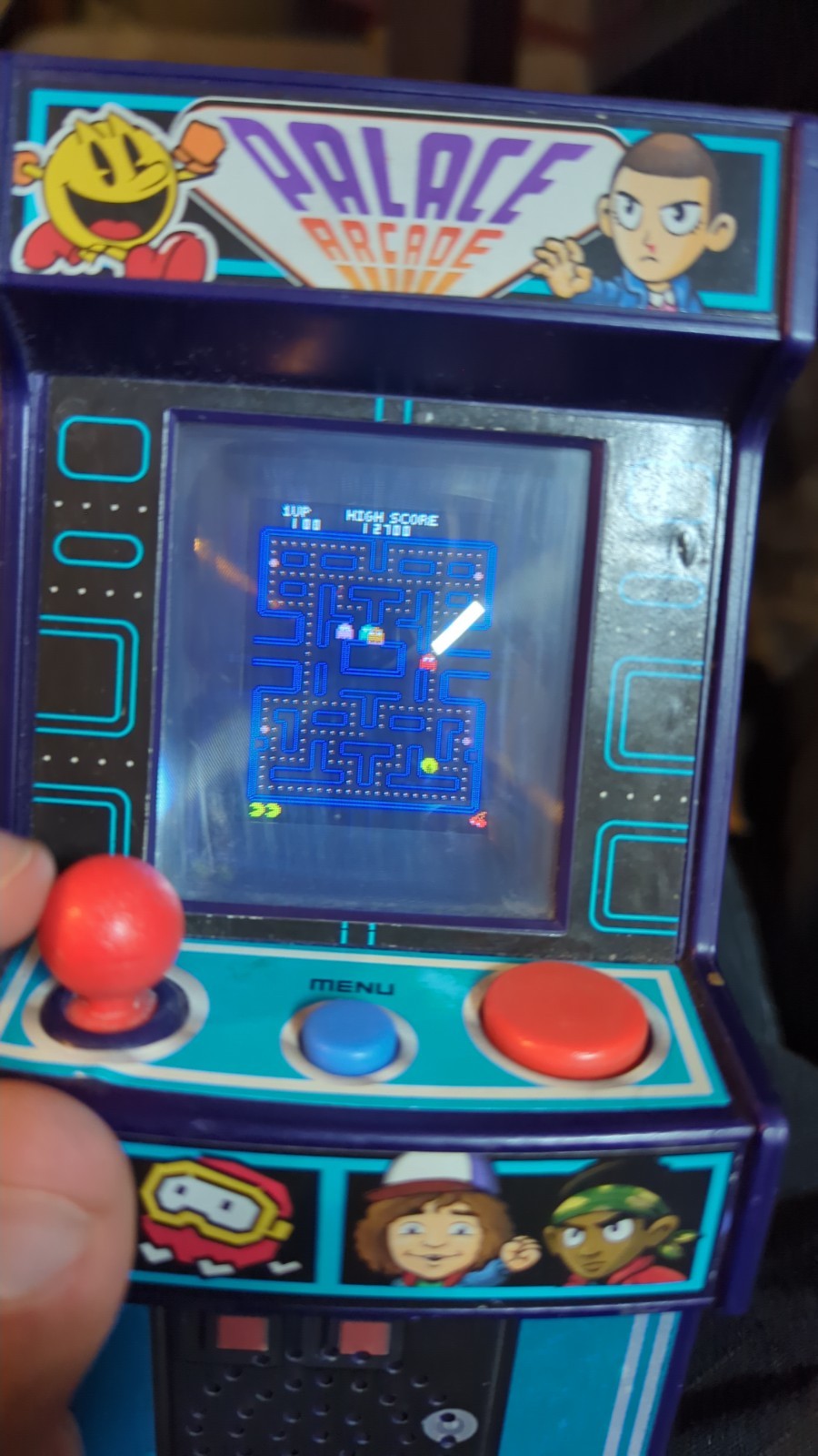 Stranger Things Palace ARCADE HASBRO MINI GAME Unit 20 Games *used/works*