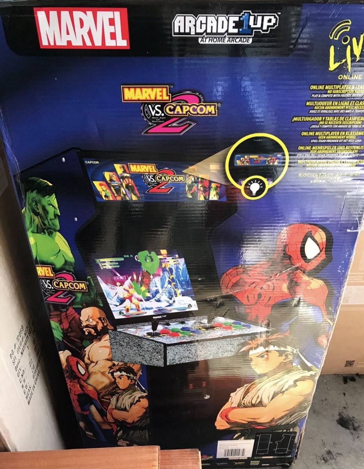 Marvel vs Capcom 2 Arcade1Up Original Release Cabinet