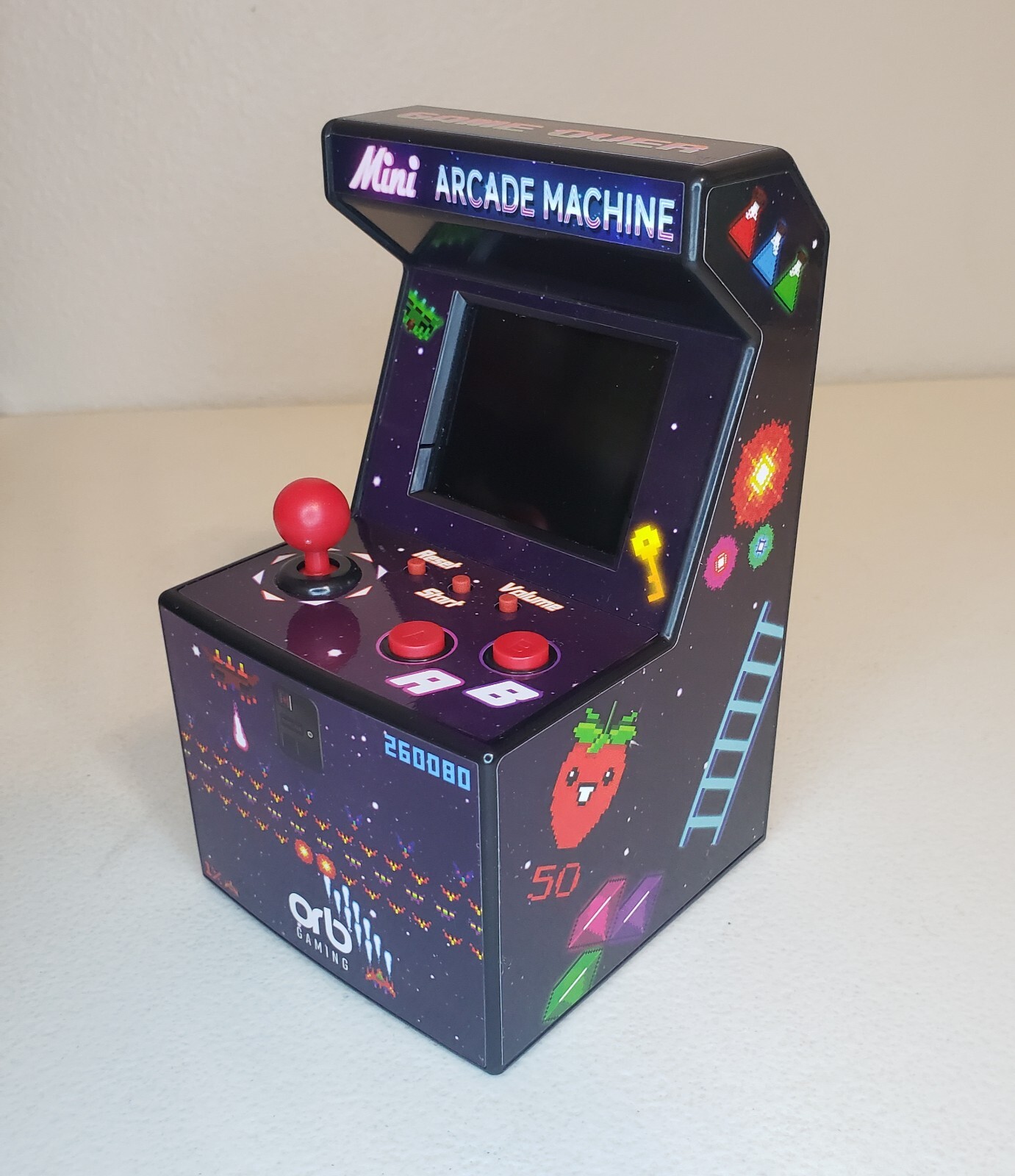 It’s A Fun Orb Gaming Game Over Mini Arcade Machine With 240 Games Tested Works