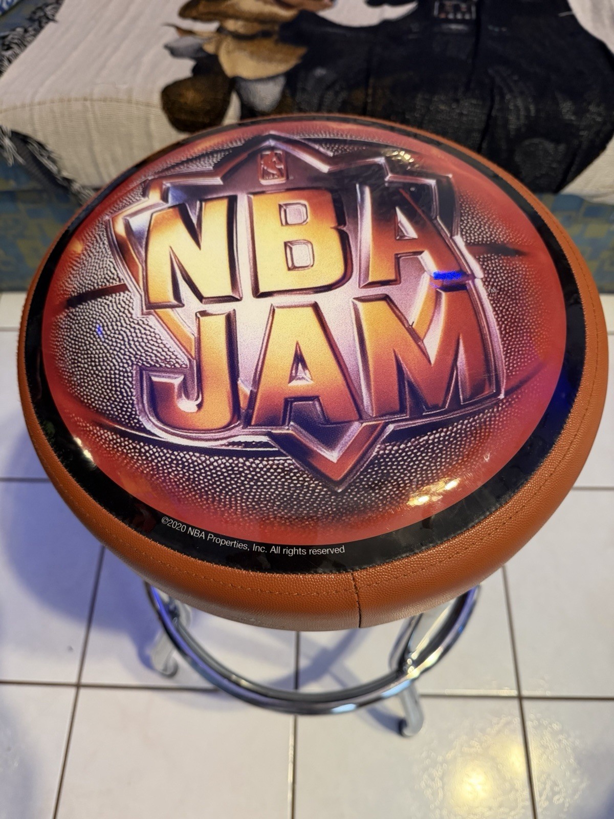 Arcade 1Up NBA Jam Arcade Stool Exclusive And RARE Design