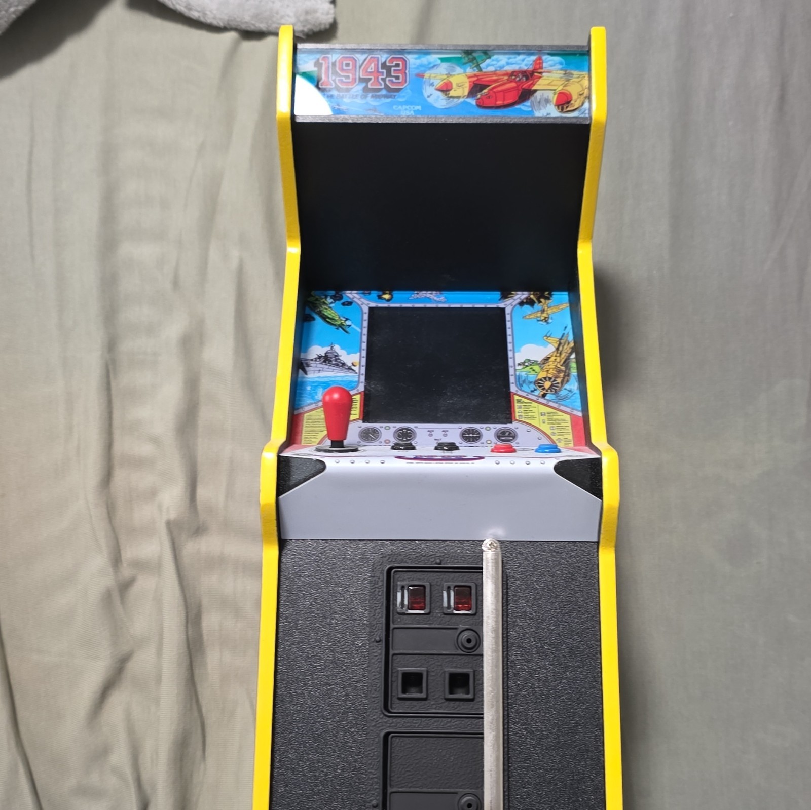 New Wave Toys 1943: The Battle of Midway Mini Arcade Cabinet Repro 2021
