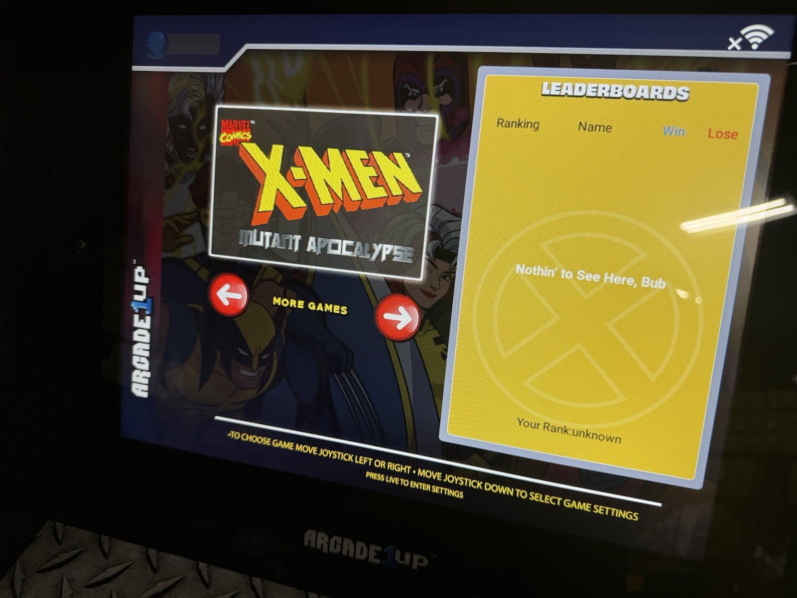 SUPER RARE Arcade 1Up X-MEN 97 – (8 Games) – Pick Up – MVC2🔥
