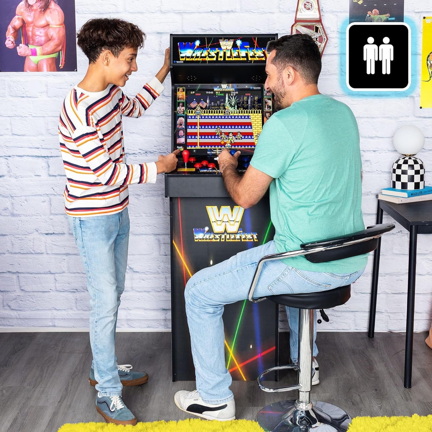 ARCADE CLASSICS WWE Ultra Series Home Arcade Electronic Video Game Machine