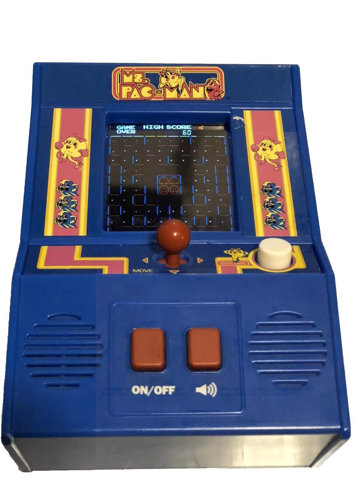 Bandai Namco Ms. Pac-Man Retro Mini-Arcade 09614 -Tested