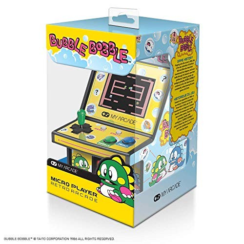 dreamGEAR Retro Arcade Bubble Bobble Arcade Video Game Taito Japan Import