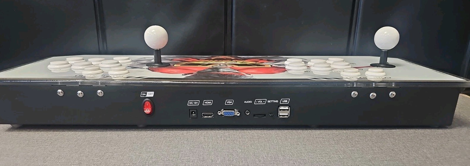 Street Fighter V 2-Player Wired Arcade Fight Stick Joystick Controller