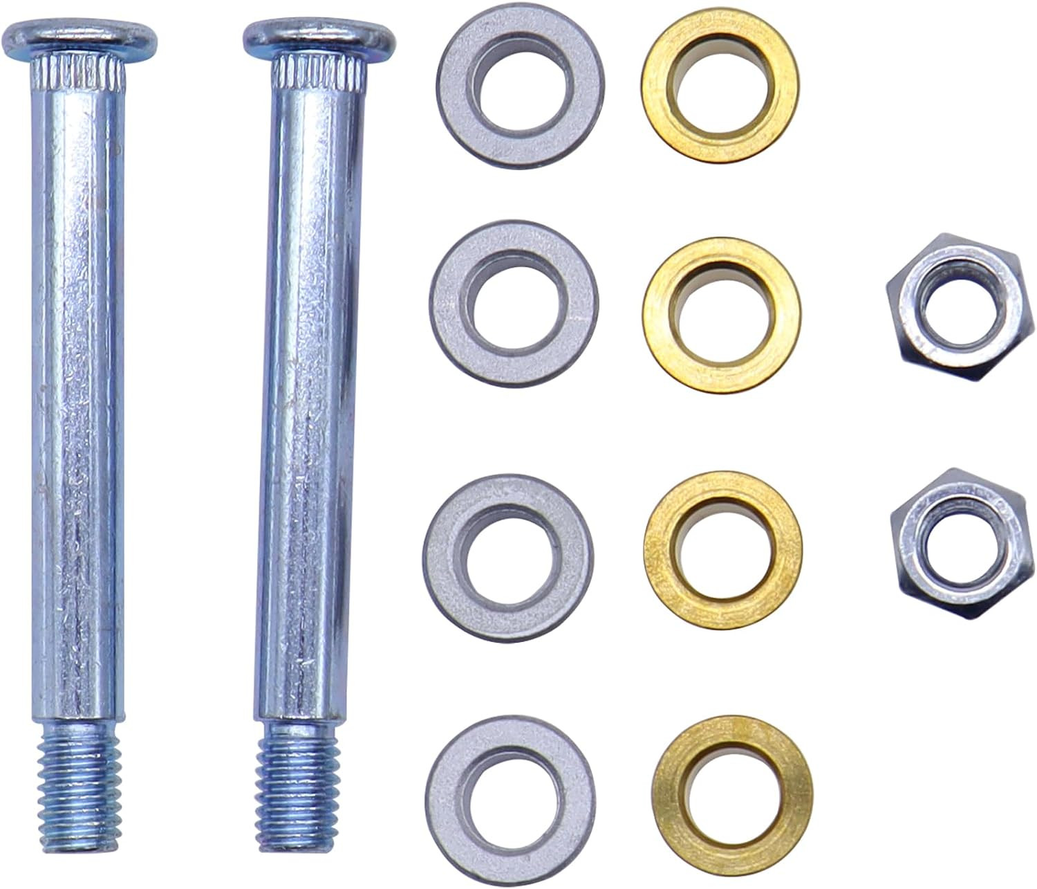 Door Hinge Pin and Bushing Repair Kits Compatible with 1994-2004 Ford Mustang Ra