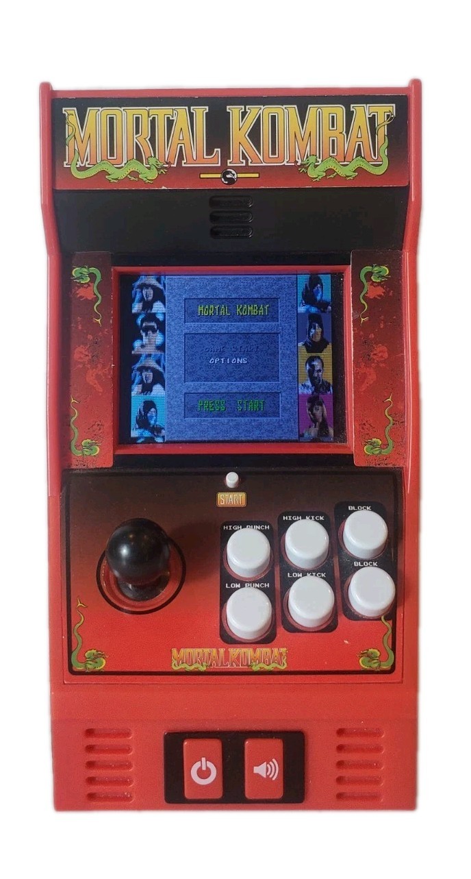 Mortal Kombat Klassic Mini Arcade Game Console Midway 09626 Super Fun! Tested