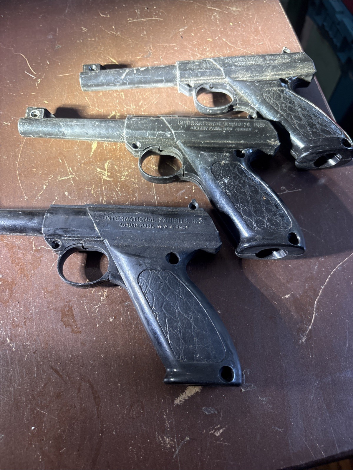 International Exhibits Inc. Asbury Park N.J. Concession Game Toy Guns