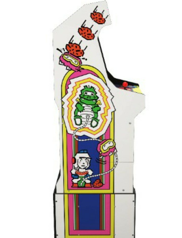 Bandai Namco Pac-man Legacy Arcade Game 14-N-1 Dig Dug Edition, Arcade 1Up Bar
