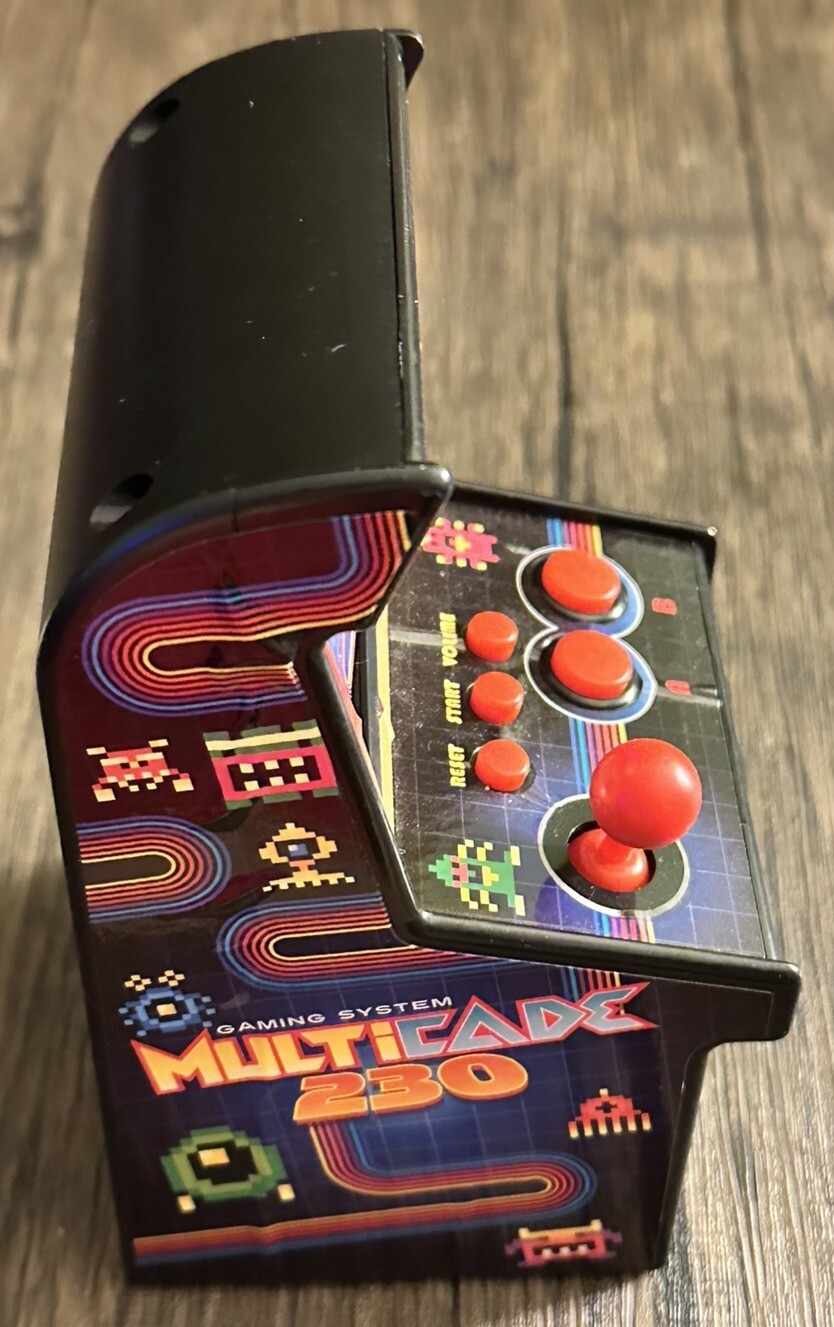 New Unused ITEK Multicade 230 Miniature Retro Arcade Video Games Machine
