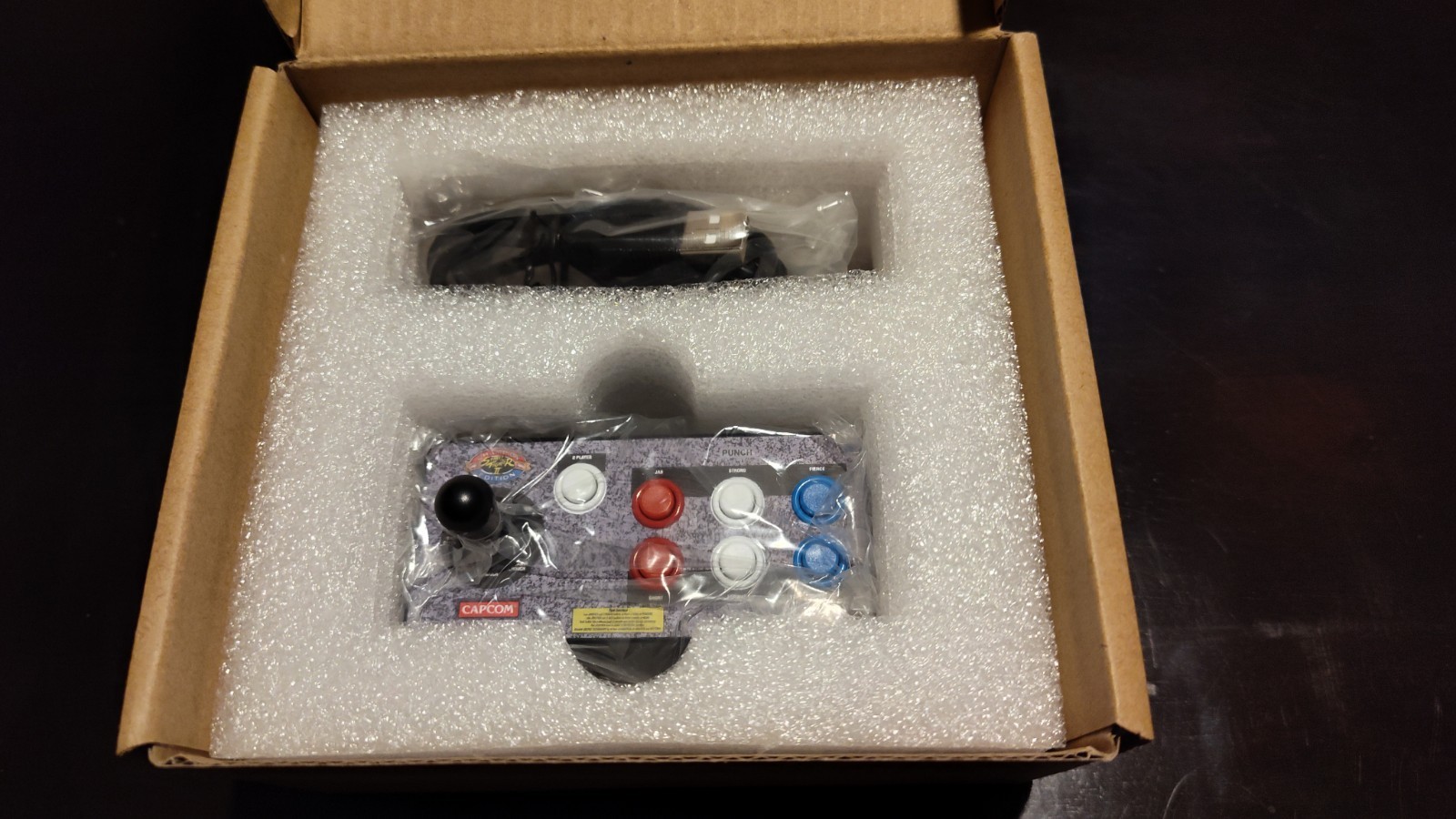 New Wave Toys Replicade Street Fighter II USB Mini Fight Stick Controller NEW