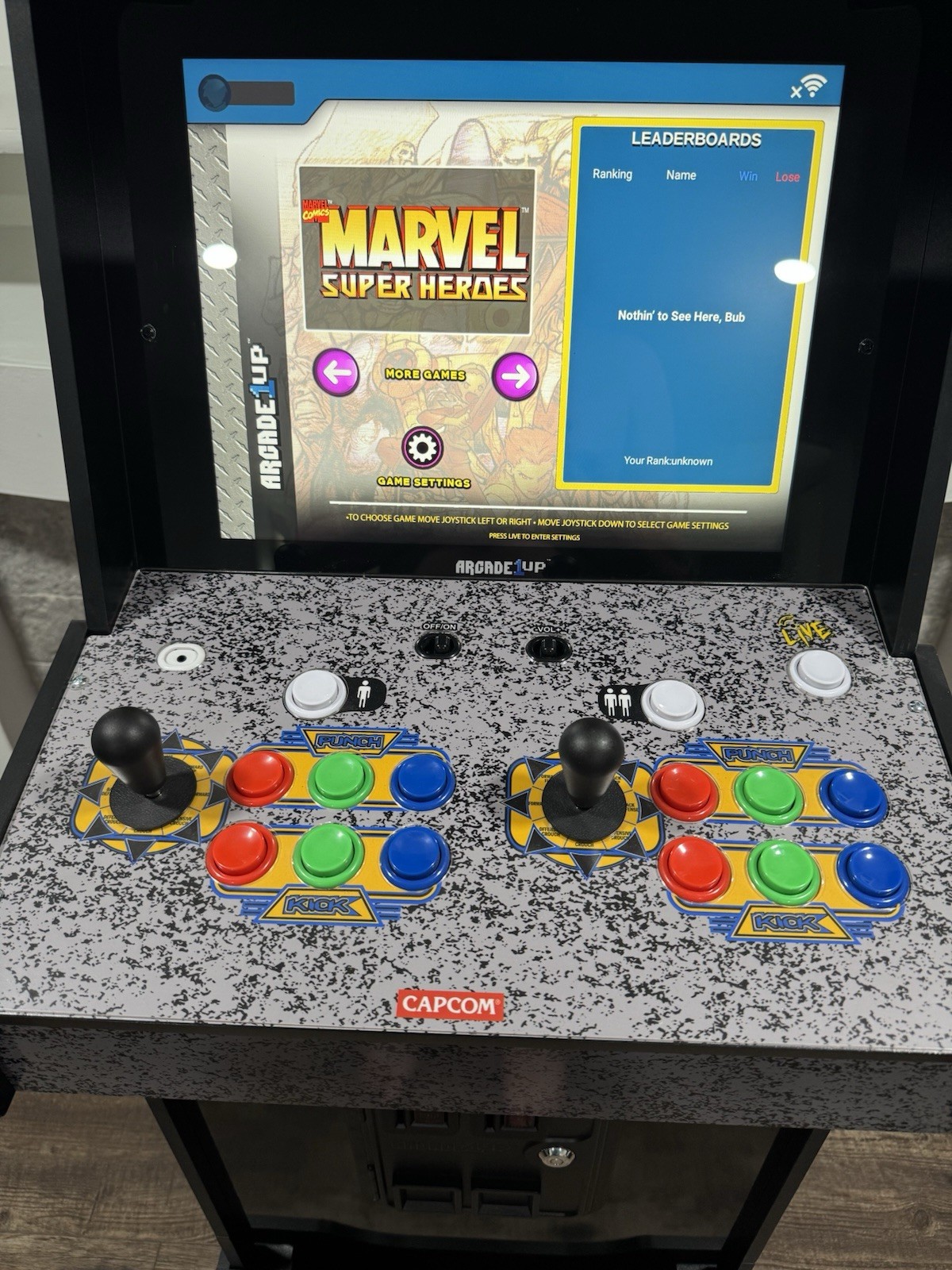 Marvel vs Capcom 2 Arcade1Up Original Release Cabinet