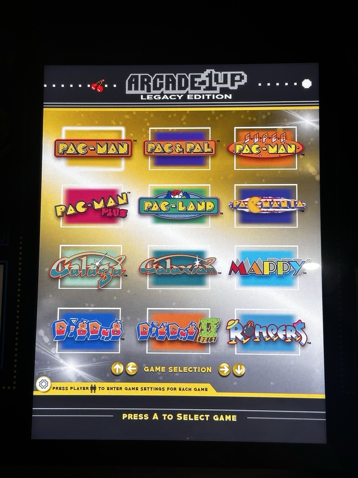 Arcade1Up Pac-Man Legacy Edition Upright Arcade Machine Cabinet (2020)
