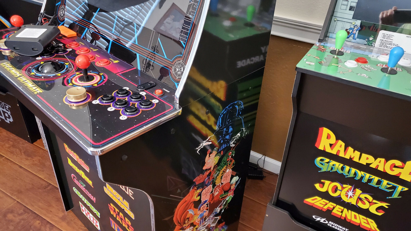 AtGames Legends Ultimate Home Arcade V2 – Screw Hole Black Caps/Covers