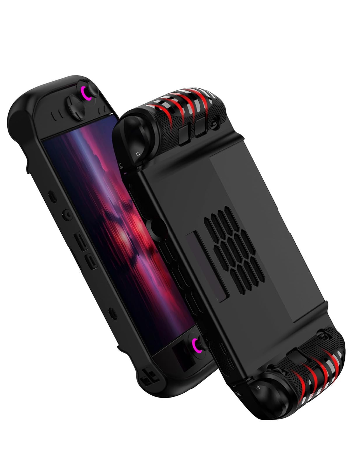 Compatible with Lenovo Legion Go 2,UYRUREL Soft and Skin Friendly Black