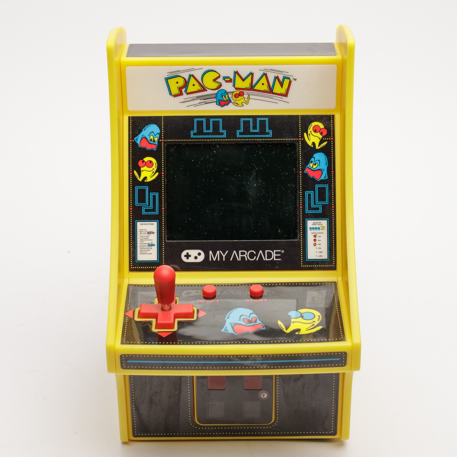 Pac-Man My Arcade Machine Table Top Handheld Mini 2018 TESTED/WORKS