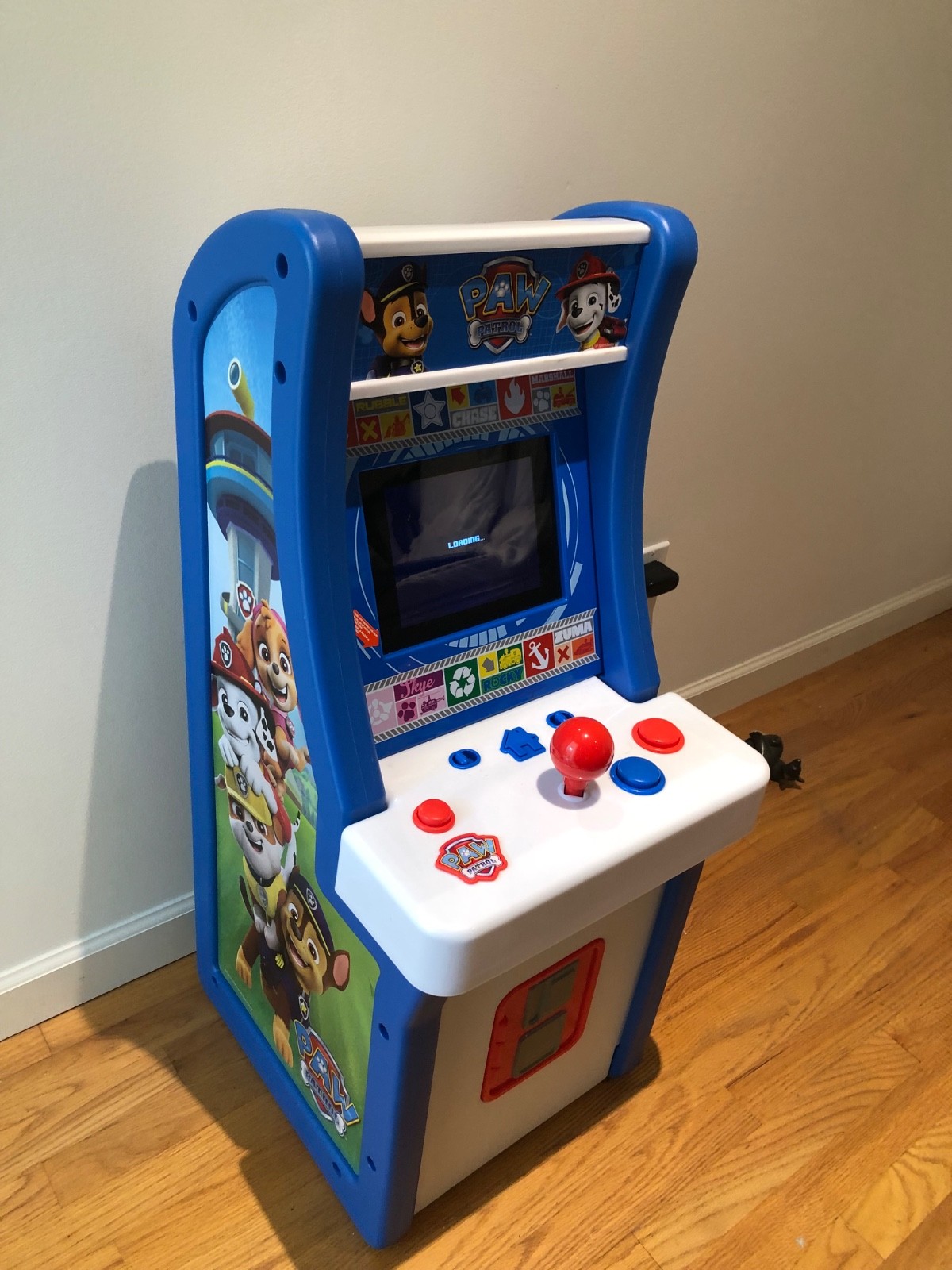 ARCADE 1UP PAW PATROL JR ARCADE GAME – EXCELLENT CONDITION!