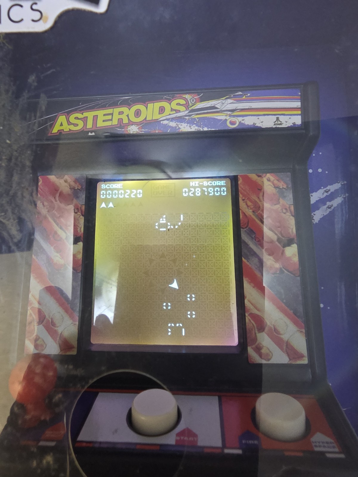 ASTEROIDS Arcade Classics #05 Retro Mini Handheld Video Game Brand NEW Sealed