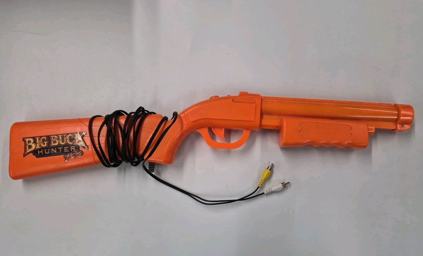 Jakks Pacific Big Buck Hunter Pro Replacement 2nd Player Shotgun Untested READ