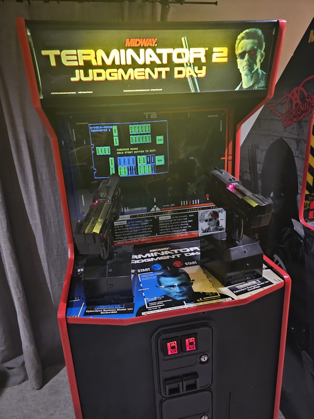Terminator 2 Judgement Day 1991 Midway Arcade Game