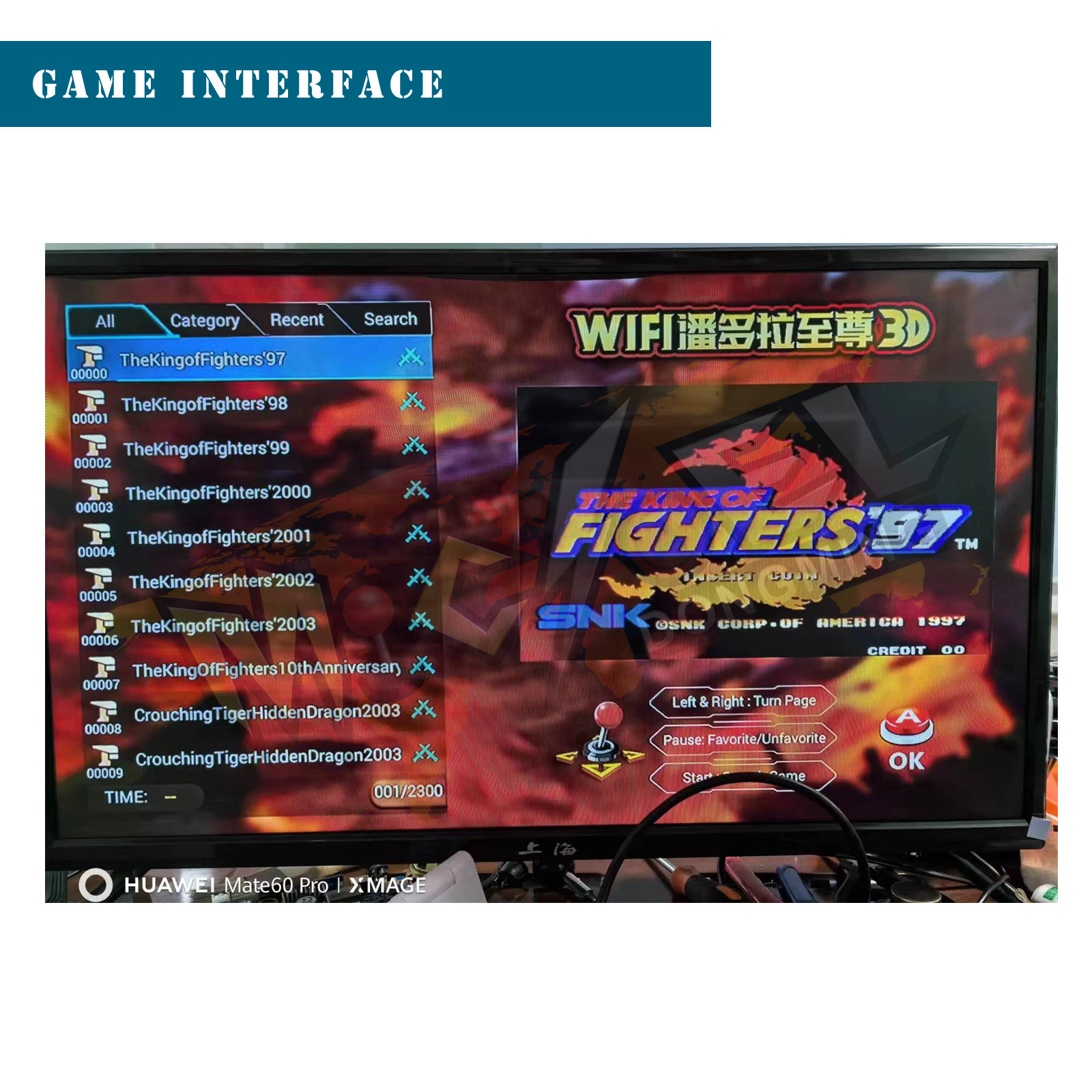 Pandora BOX 3D HD Arcade Machine Game Console Double Stick Joystick 20000 Games