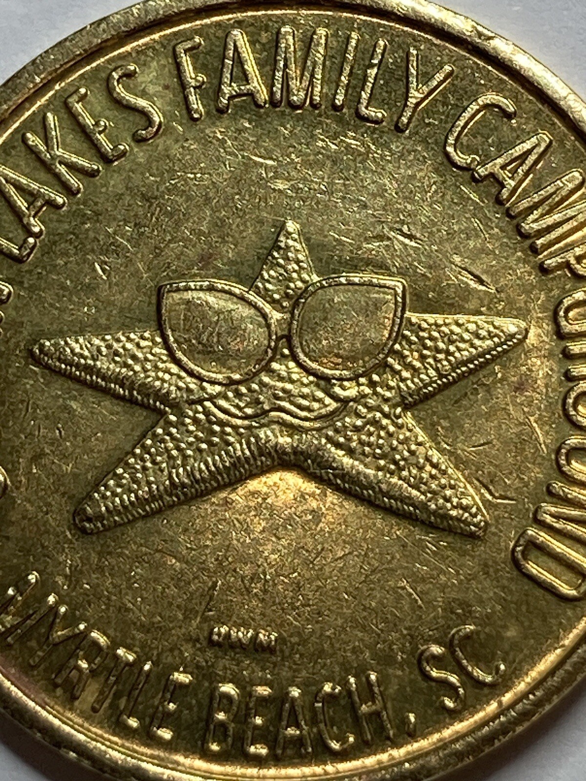 Ocean Lakes Family Campground Myrtle Beach, SC Arcade Game Token 22mm #qj1