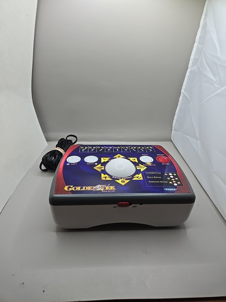 GOLDEN TEE GOLF Home Edition Radica Plug And Play Classic TV Game Arcade TESTED.