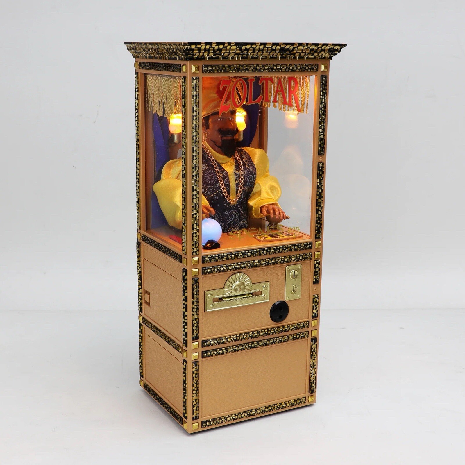 Zoltar Speaks Fortune Teller 1/6 Scale Mini Zoltar 12” working replica w/Extras