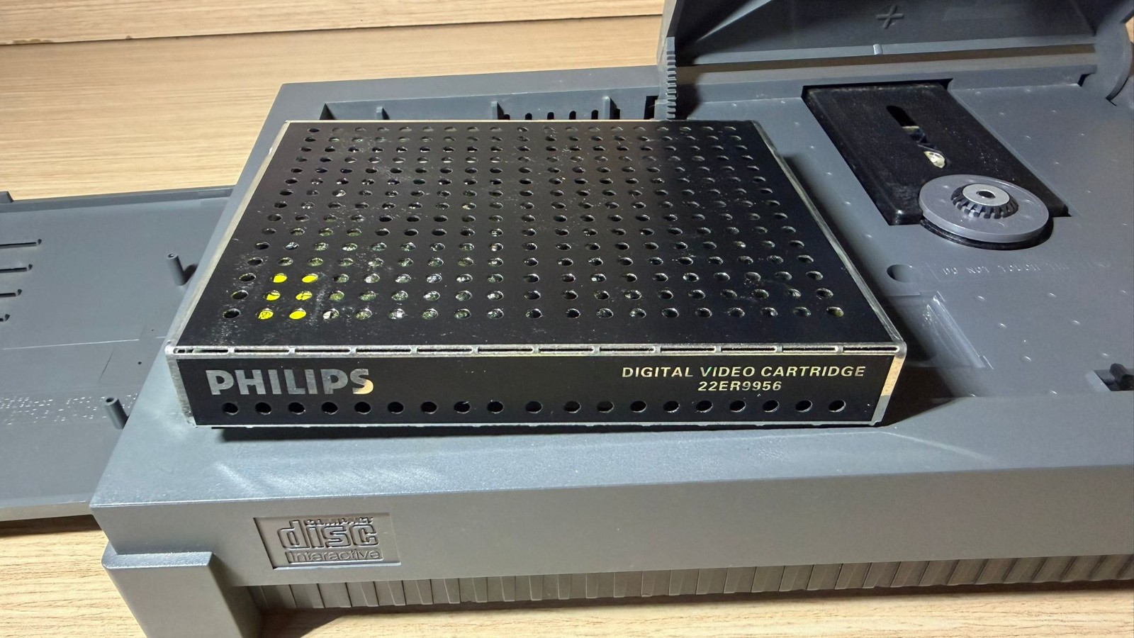 READ INFO- Philips CD-i 450 Mod Sega Controller Console + Video Cart 22ER9956