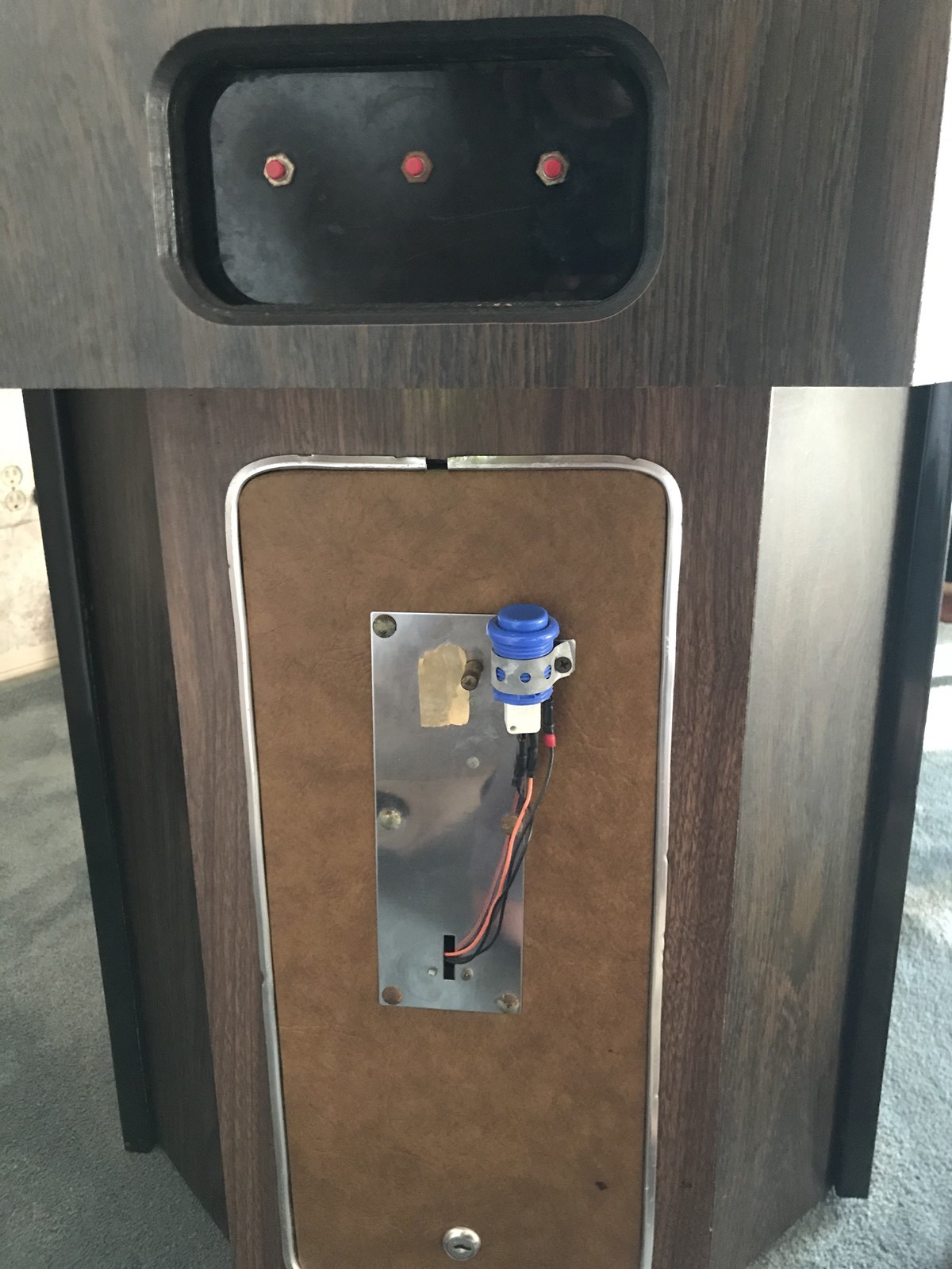 Rare Original Challenge 4 Player Pong Cocktail Table Arcade Game From Early 70s