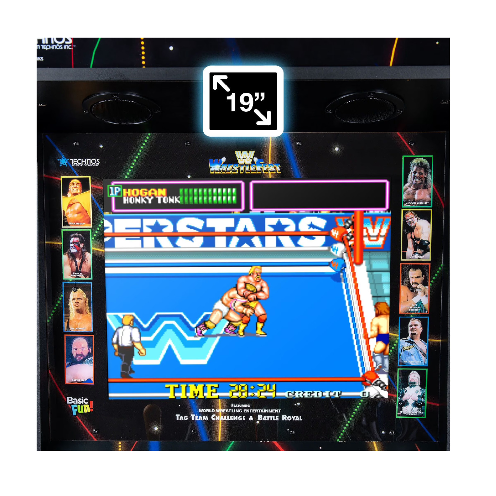 4 Player WWE Supreme Series Premium Arcade Cabinet 5 Games Included
