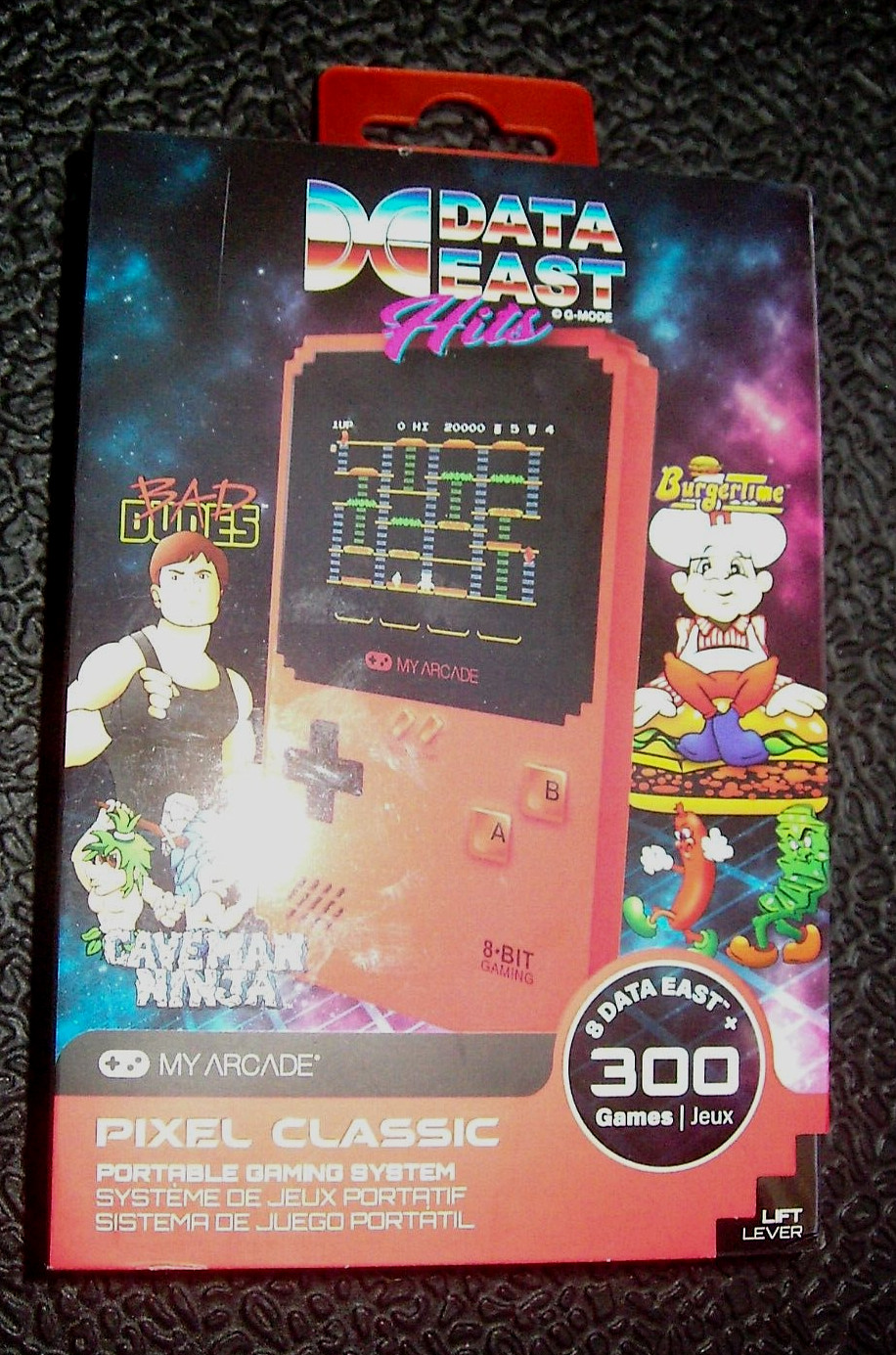 DATA EAST HITS MY ARCADE Portable Gaming System 300 Games New Classic Bad Dudes
