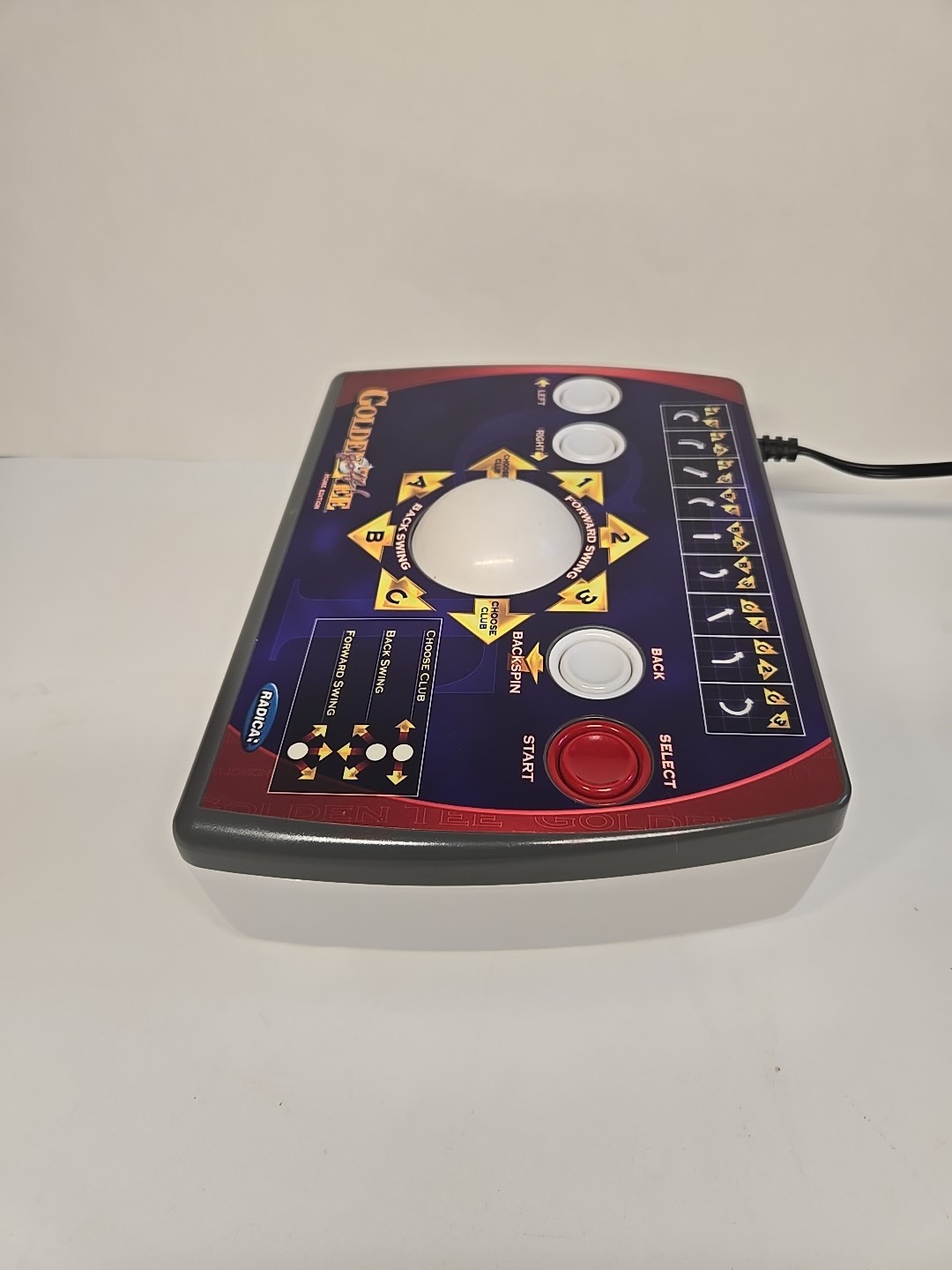 Radica Golden Tee Golf Home Edition Plug & Play TV Video Game TESTED & WORKS