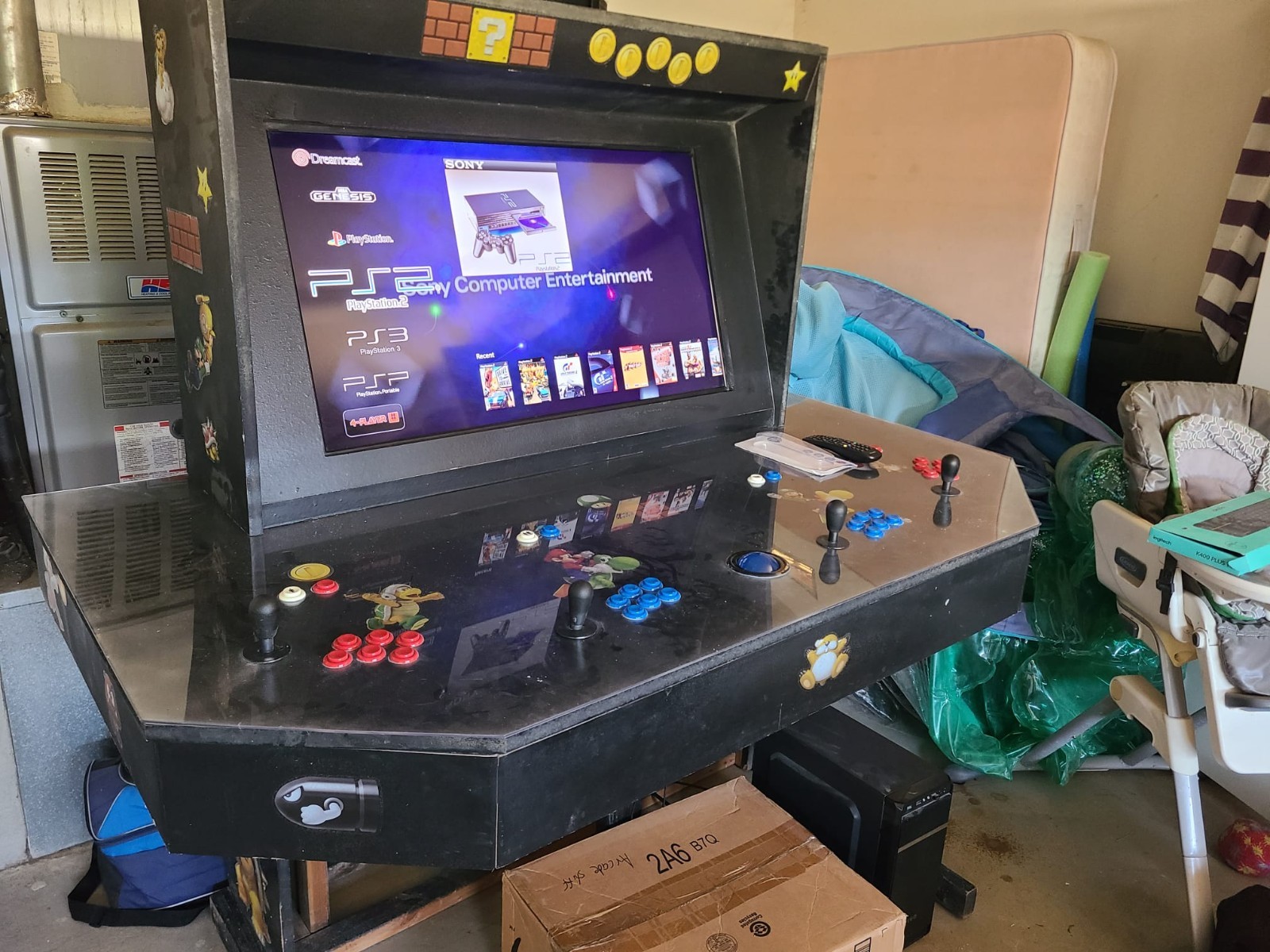 Custom Built 4 Player Arcade