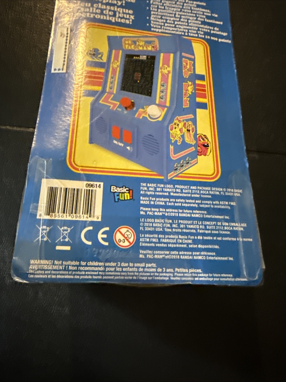 Arcade Classics – Ms Pac-Man Retro Mini Arcade Handheld Game