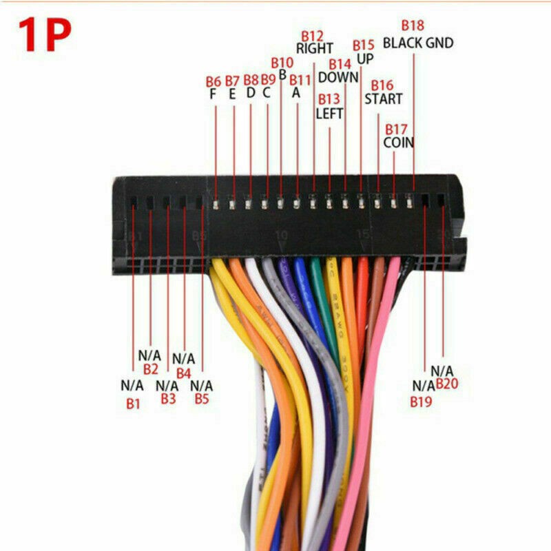 Arcade Kit 1300 IN 1 Games PCB Board 2 Players Video VGA for Pandor Box 6