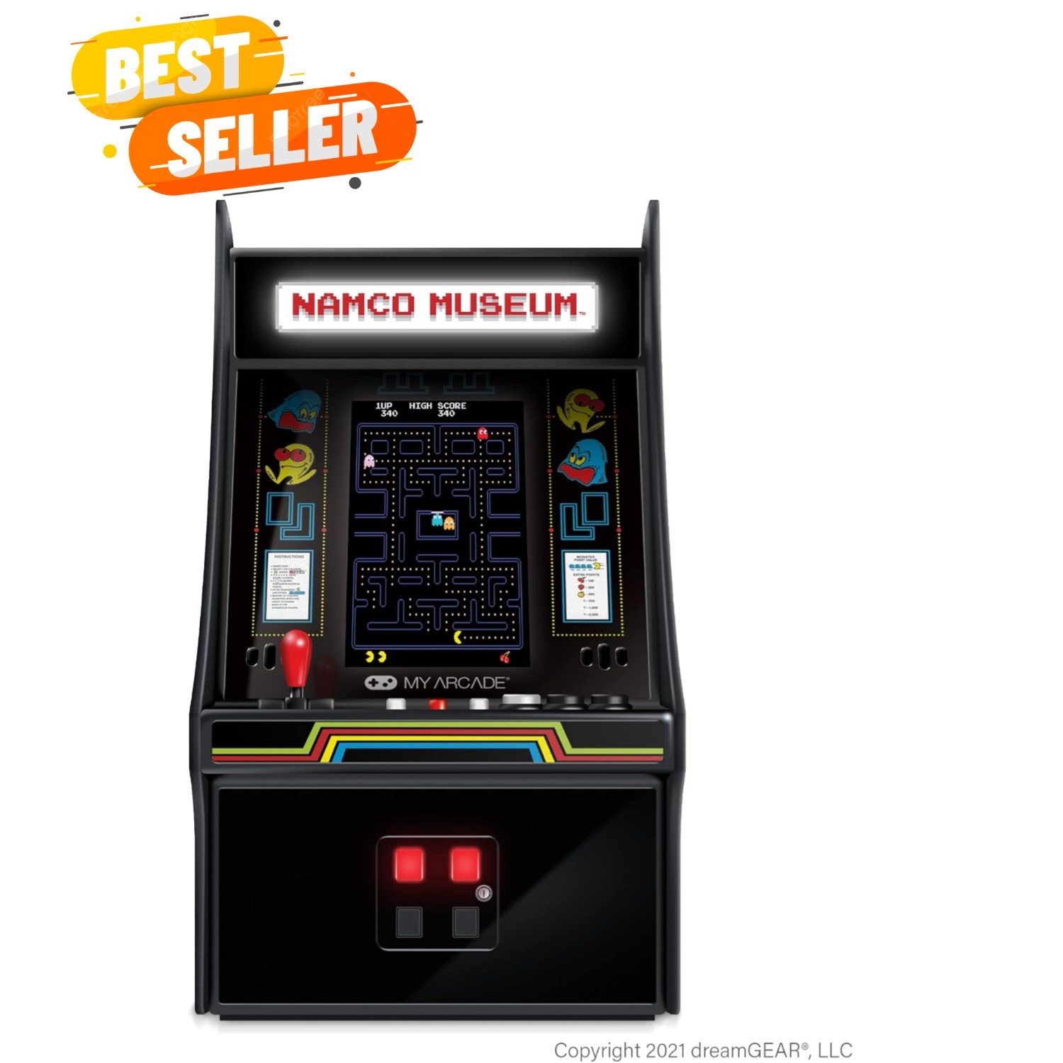 Mini Player 10 Inch Arcade Machine Bandai Namco Museum