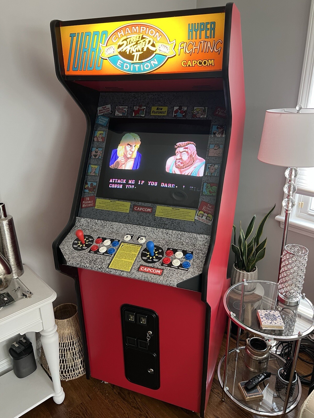 street fighter 2 Hyper Fighting Arcade Game