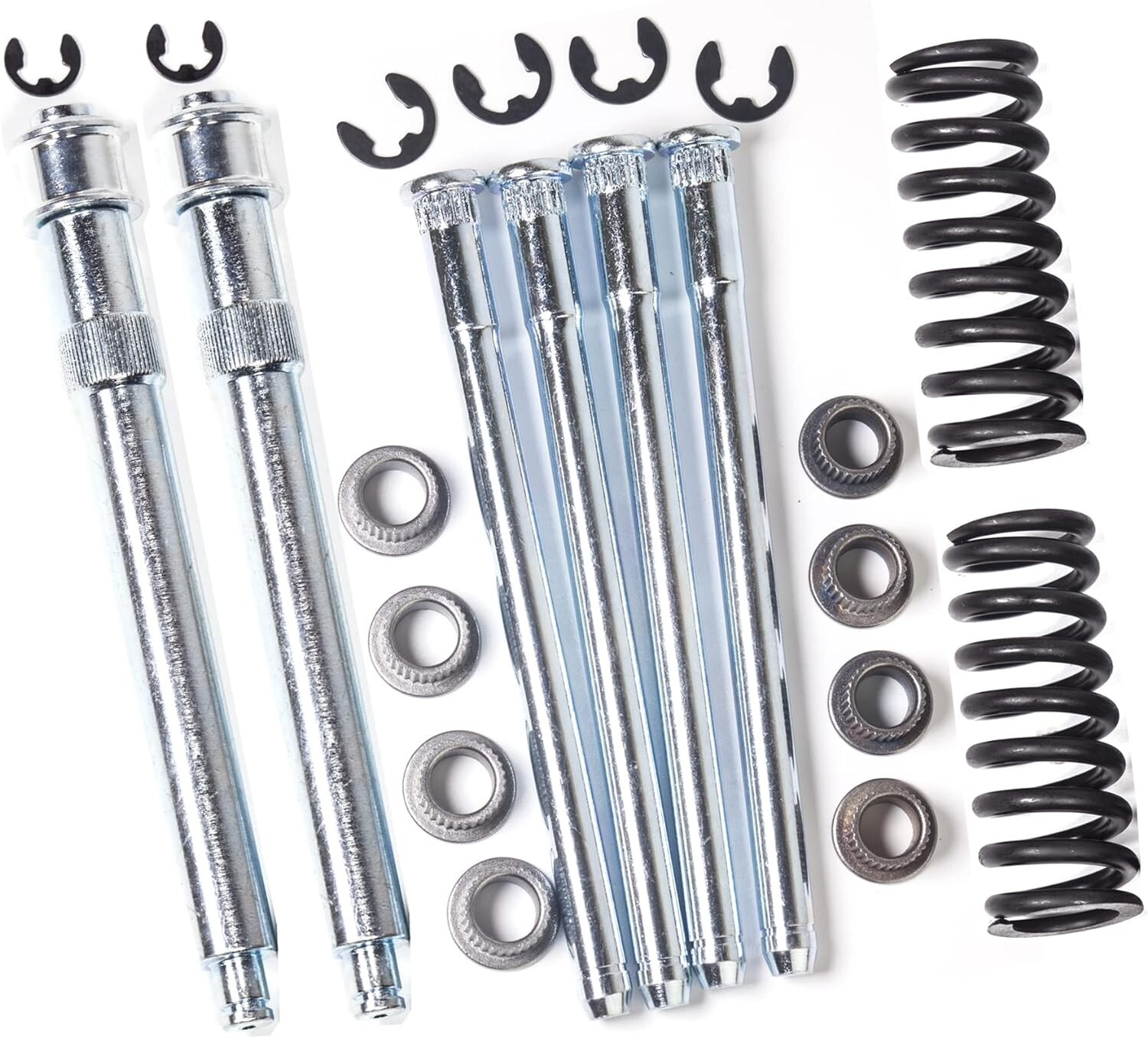 Door Hinge Pin Bushing Repair Kit with Spring Compatible with Chevrolet C1500 C2