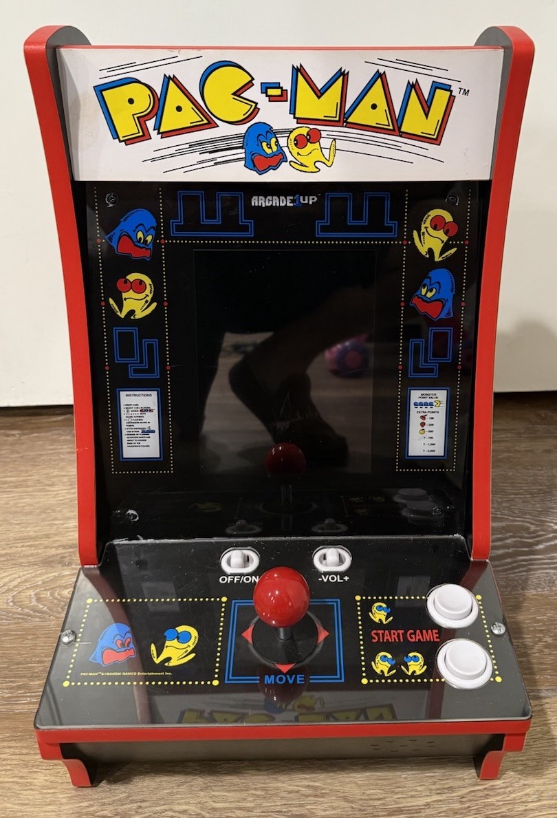 Arcade1Up Pac-Man 1 Player Countercade Tested And Working